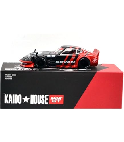 街道ハウスNISSAN & HONDAセット MINI GT KAIDO☆HOUSE 1/64 HONDA NSX EVASIVE V2- ミニカー専門店 RideON